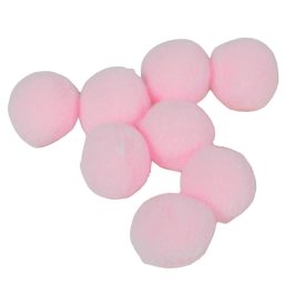 Kashmir golyó 2cm vil.rózsaszín 100db-os