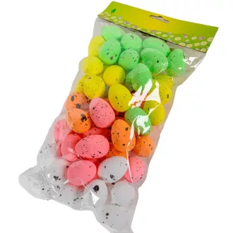 Húsvéti tojás hungarocell 3,5cm pasztell mix 60db-os