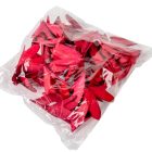 Fa tölcsér virág 6cm piros