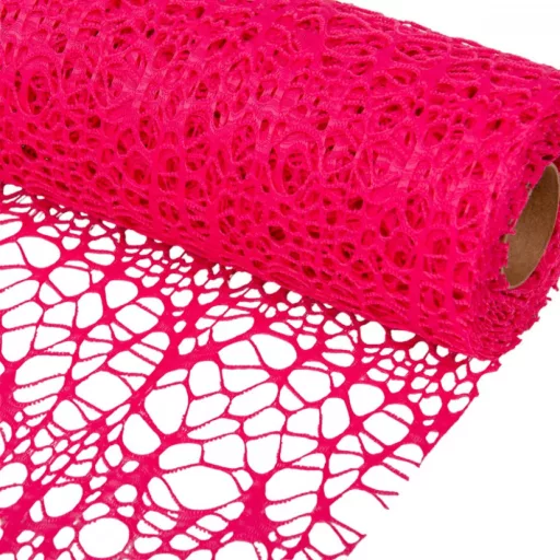 Star Net csomagoló pink 48cmx5y