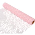 Star Net csomagoló rózsaszín 48cmx5y 