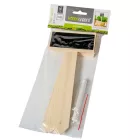 Ár tábla beszúrós krétával 20cm 4db-os