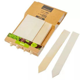 Palánta jelölő fa tábla 15x2cm 24db-os