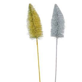 Pálcás fenyő glitteres 50cm