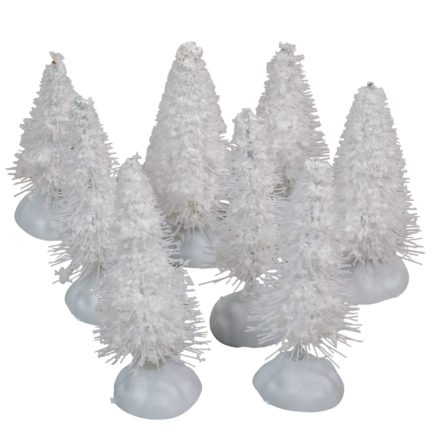 Mini fenyő fehér 6cm 8db-os