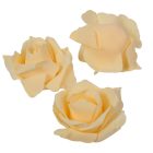 Polifoam rózsa virágfej D10cm M6cm 12db-os