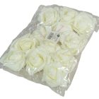 Polifoam rózsa virágfej D7cm CR 12db-os
