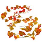 Őszi szőlőlevél girland 180cm