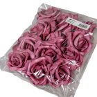 Polifoam nyílt rózsafej DKMAU D8cm 12db-os (csom ár)