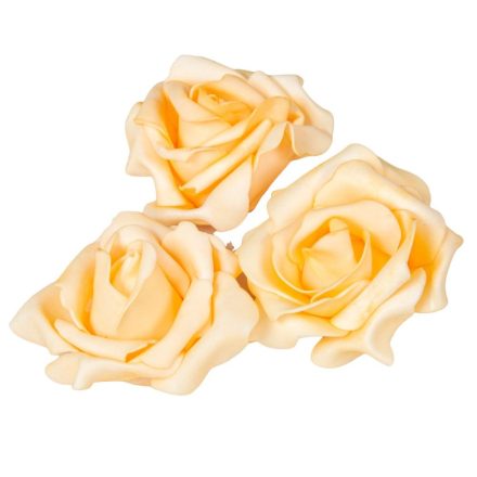 Polifoam nyílt rózsafej PEA D8cm 12db-os (csom ár)
