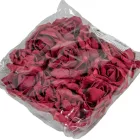 Polifoam rózsa virágfej BUR D6cm 12db-os (csom ár)