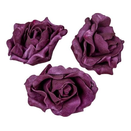 Polifoam rózsa virágfej DKLAV D6cm 12db-os (csom ár)