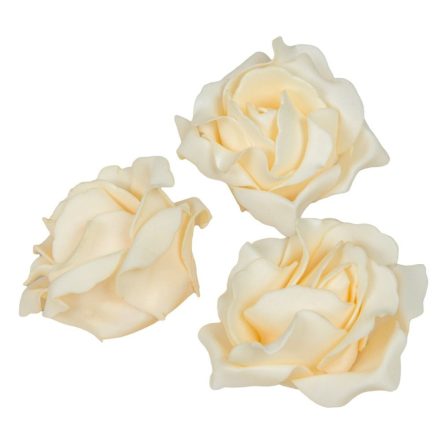 Polifoam rózsa virágfej IV D6cm 12db-os (csom ár)