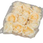 Polifoam rózsa virágfej IV D6cm 12db-os (csom ár)