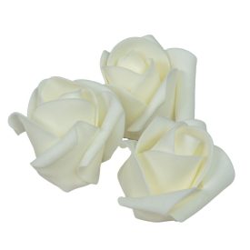 Polifoam nyílt rózsafej CR D6cm 12db-os (csom ár)