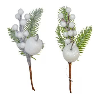 Alma bogyós pick fehér 26cm