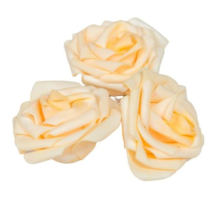 Polifoam gyémántrózsa virágfej LTPH D7cm 12db-os (csom ár)