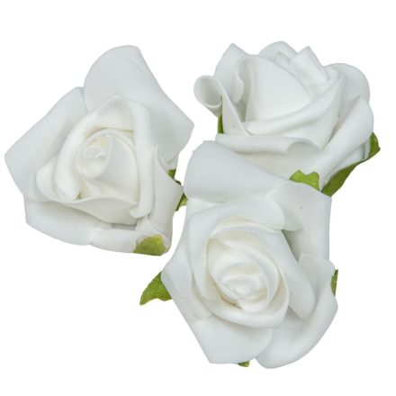 Polifoam rózsafej WH D6cm M5cm 24db-os (csom ár)