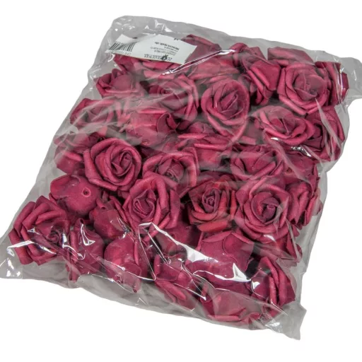 Polifoam rózsafej BUR D4cm M2,5cm 50db-s (csom ár)