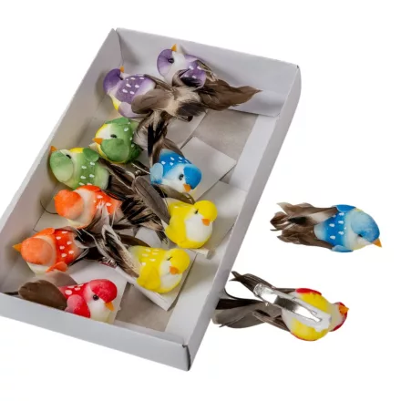 Madár csipeszes 6cm (db ár)