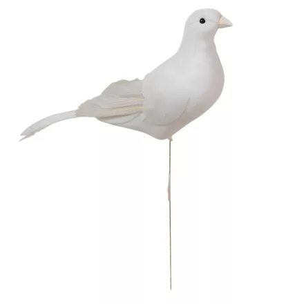 Galamb fehér pálcán M12+18cm