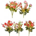 Rózsa csokor 7v. M32cm 25db/#