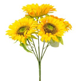 Napraforgó csokor 5v. M45cm 25db/#