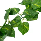 Girland szív alakú levéllel 230cm 2db/csom