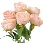 Rózsa csokor 7v. mix M42cm 24db/#