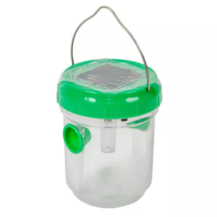 Rovar csapda szolár LED-es askasztós zöld 13cm