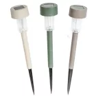 Leszúrós szolár lámpás mix 36cm