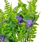 Zöld páfrány csokor 5ágú mix M30cm 48db/#