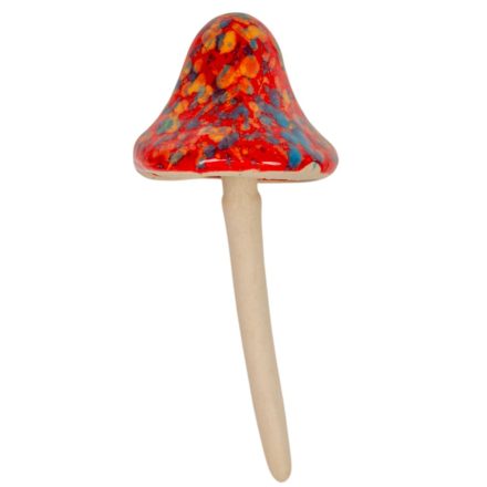 Gomba beszúró ker. piros 15,5cm