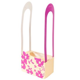 Virágtasak krém 13x8x31,5cm