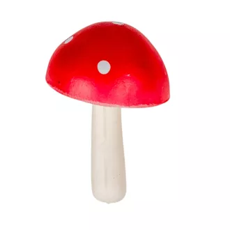 Gomba gumi piros 5,5x8cm