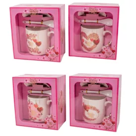 Anyák napi bögre M9cm 3db-os szett díszdobozban