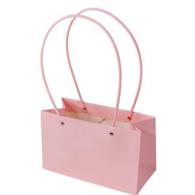 Virágtasak rózsaszín 22x10,5x13,5cm