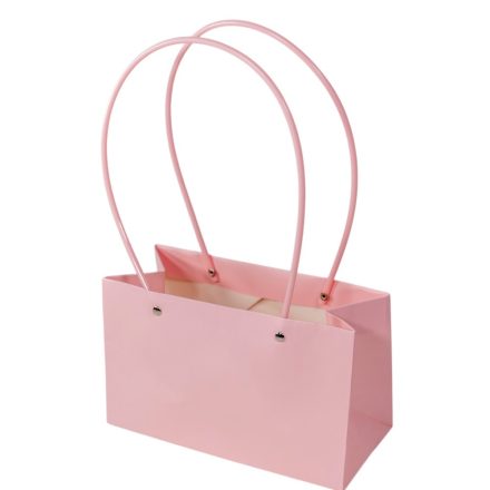 Virágtasak rózsaszín 22x10,5x13,5cm