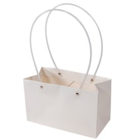 Virágtasak fehér 22x10,5x13,5cm