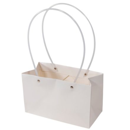 Virágtasak fehér 22x10,5x13,5cm