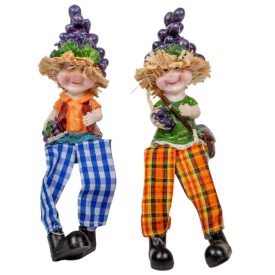 Lógólábú szőlő sapis gyerek poly M10cm