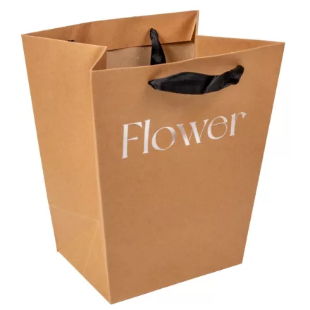 Papírtáska natúr 25,5x20x30cm