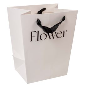 Papírtáska fehér 25,5x20x30cm