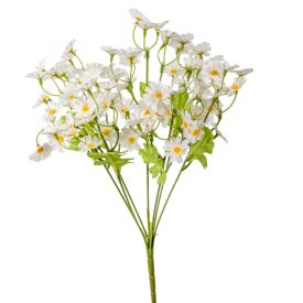 Margaréta csokor 7v. krém M42cm 24db/#