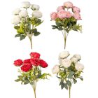 Rózsa csokor 7v. mix M39cm 24db/#
