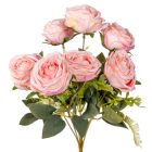 Rózsa csokor 7v. mix M39cm 24db/#