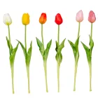 Tulipán szálas gumi mix M45cm 48db/#