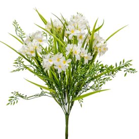 Apró virágos 12ágú krém  M42cm 12db/#