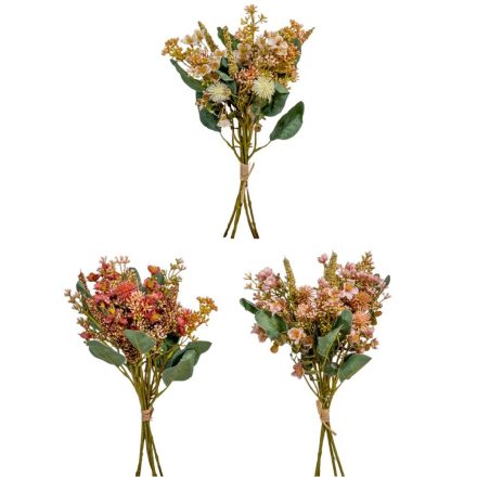 Virágos zöld köteg 6 ágú M38cm 12db/#