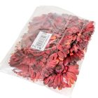 Gerbera virágfej őszi bordó D21cm 12db/csom.